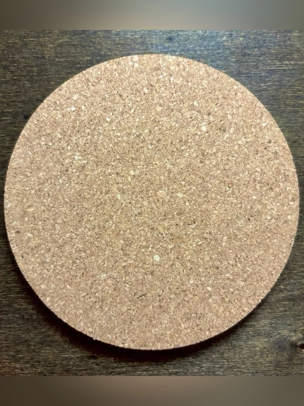Pokemon Machop Face Laser Engraved Cork Coaster